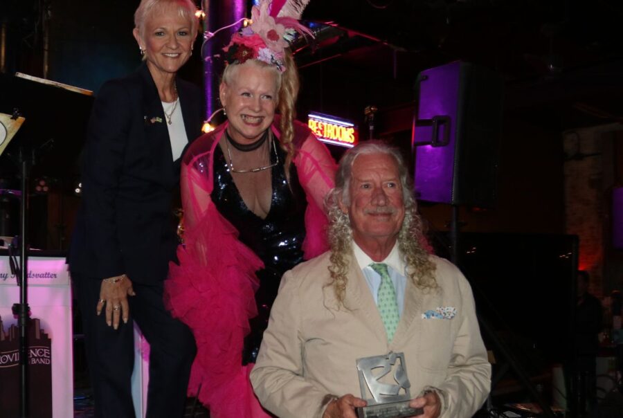 Annual Fundraiser 2025 Gail, Cheryl Merchant, and John Hazen White Jr
